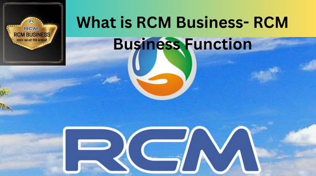 What is RCM Business- RCM Business Function