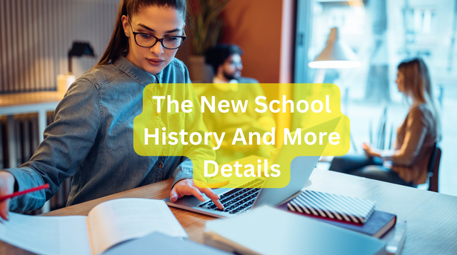 The New School History And More Details