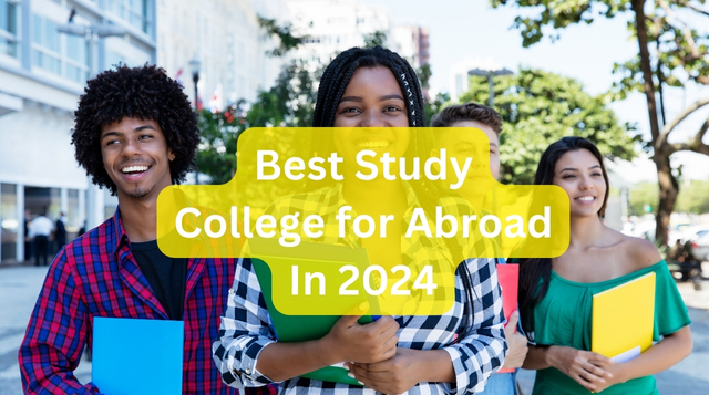Best Study College for Abroad In 2024
